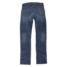 112325734 Wrangler Men's Retro Slim Fit Straight Leg Jean - Night Shift