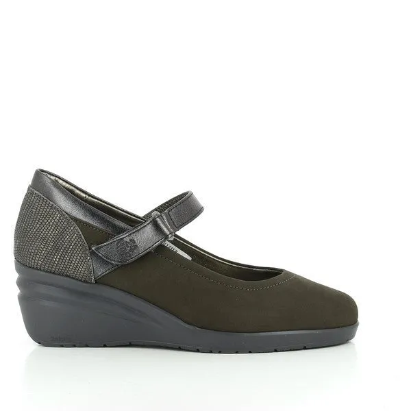 24 Hrs 23065 Charcoal Low Heels