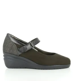 24 Hrs 23065 Charcoal Low Heels