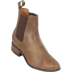 961CH5459 MEN BOTINES CHARROS LATTE LEATHER BOOT