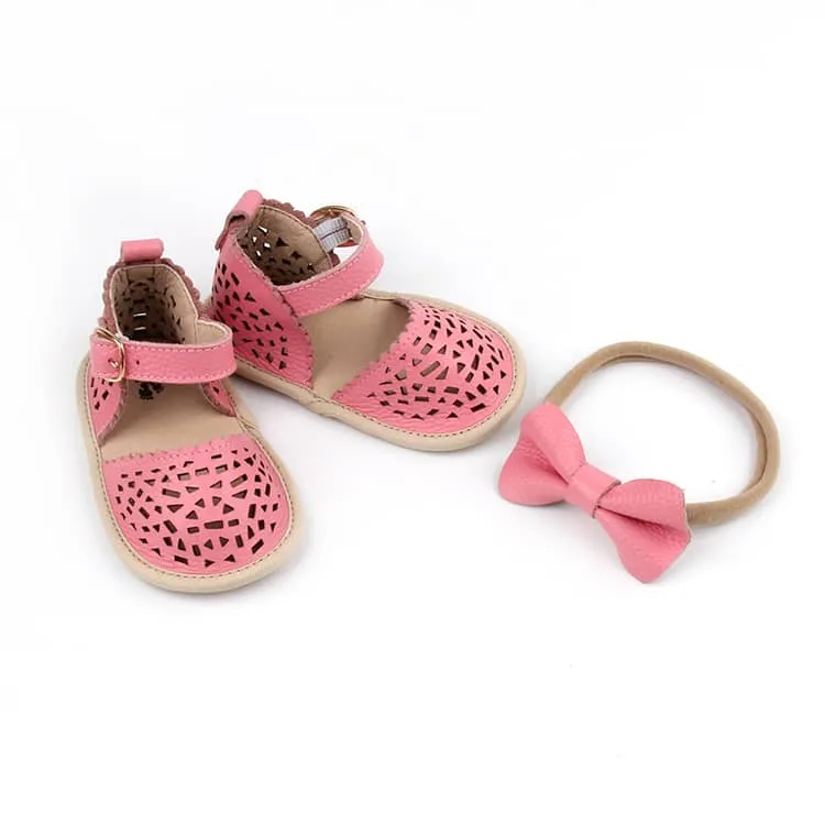 Aaliyah Sandals - Flamingo Pink
