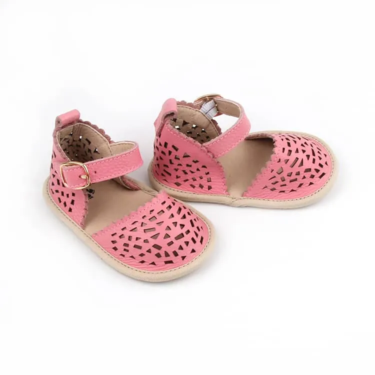 Aaliyah Sandals - Flamingo Pink