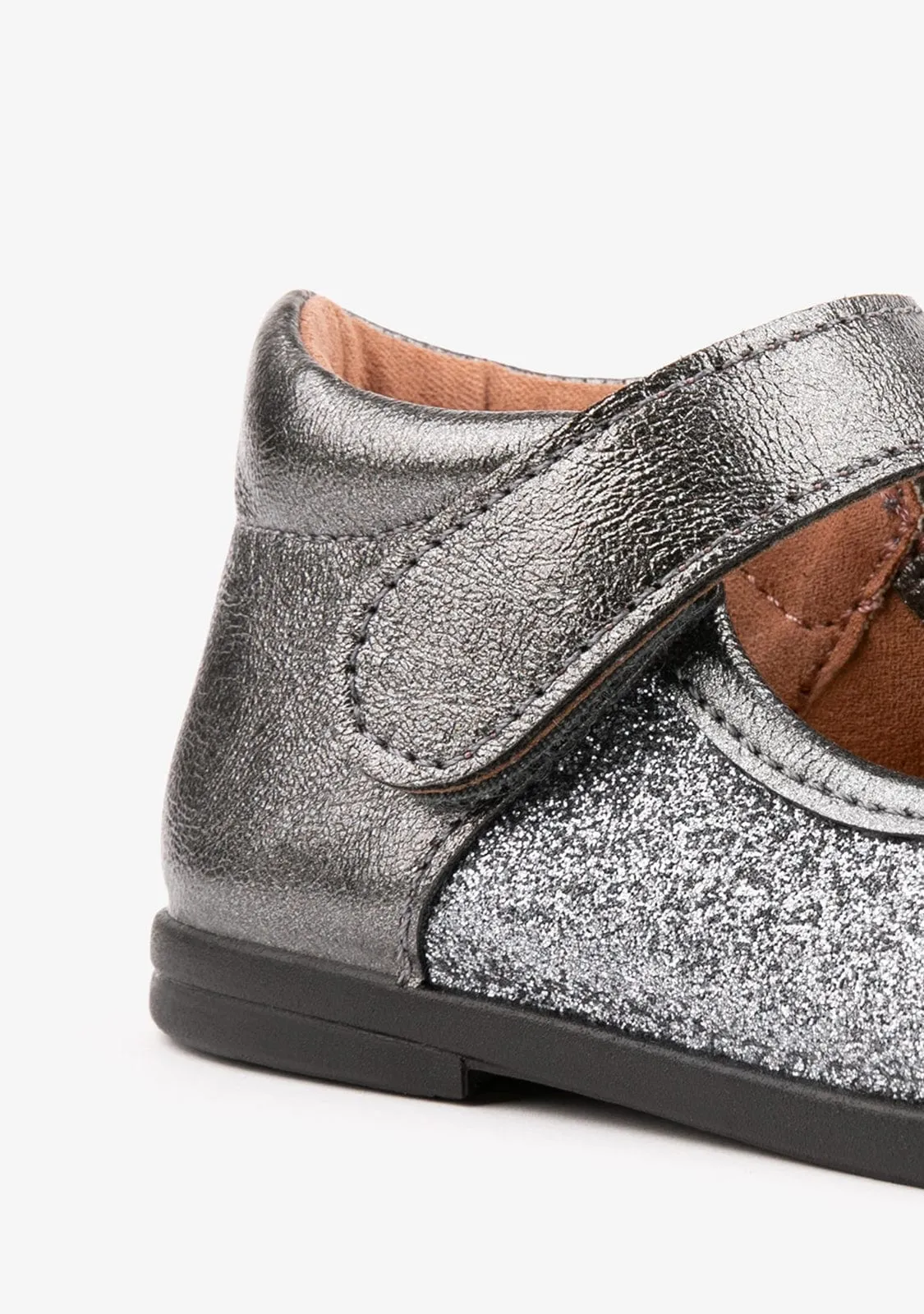 Baby's Lead Mary Janes Glitter