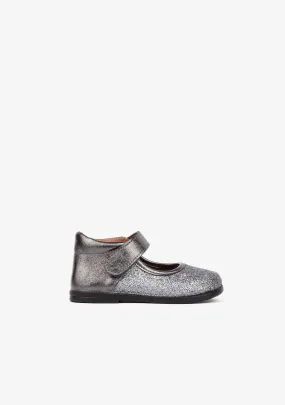 Baby's Lead Mary Janes Glitter