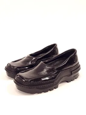 Bordeaux Moccasins in Patent Leather