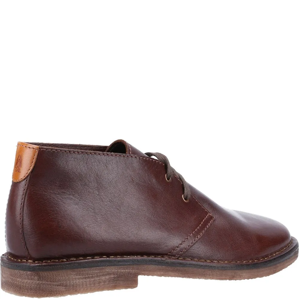 Brown Samuel Leather Chukka Boots