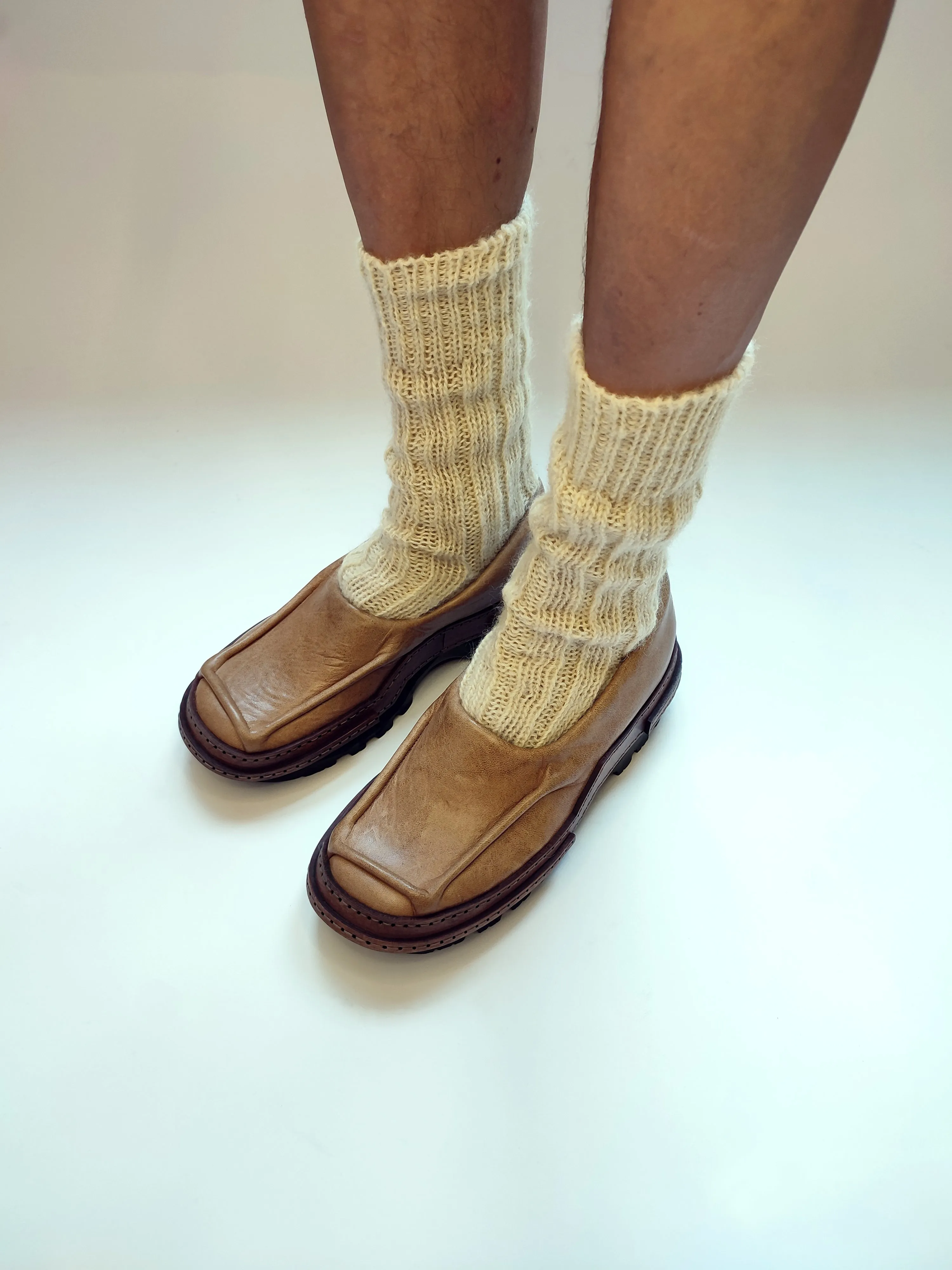 Camel Moccasins