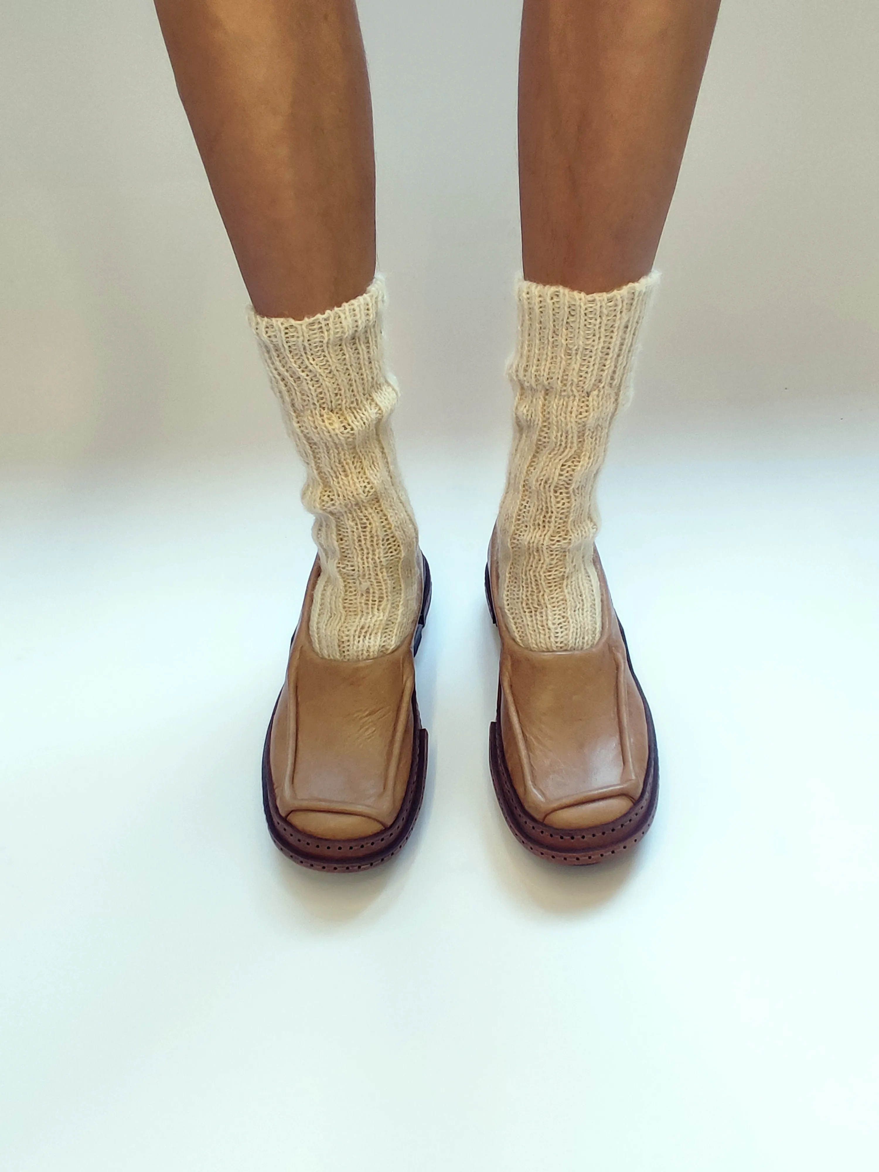 Camel Moccasins