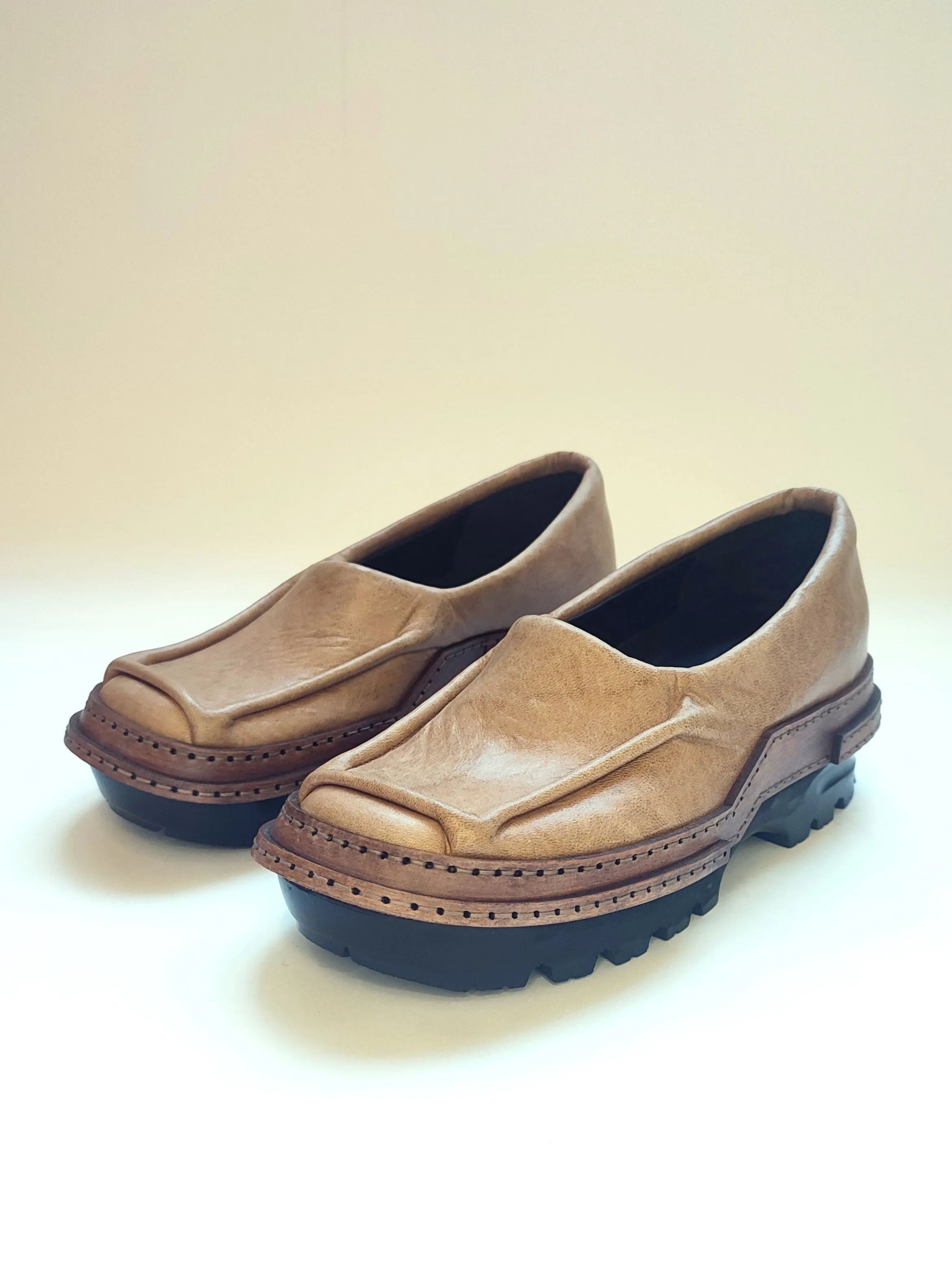 Camel Moccasins