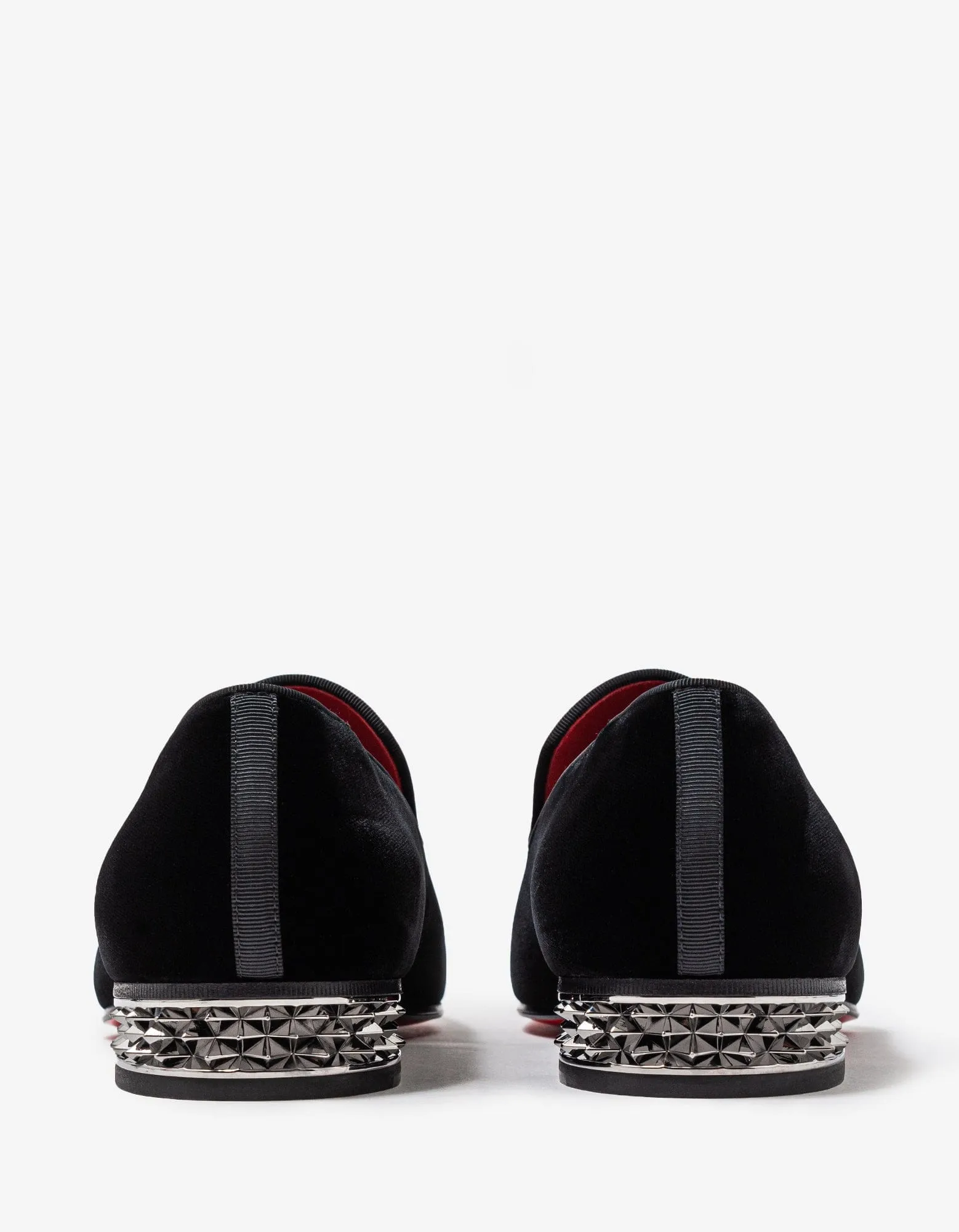 Christian Louboutin Dandyrocks Black Velvet Loafer
