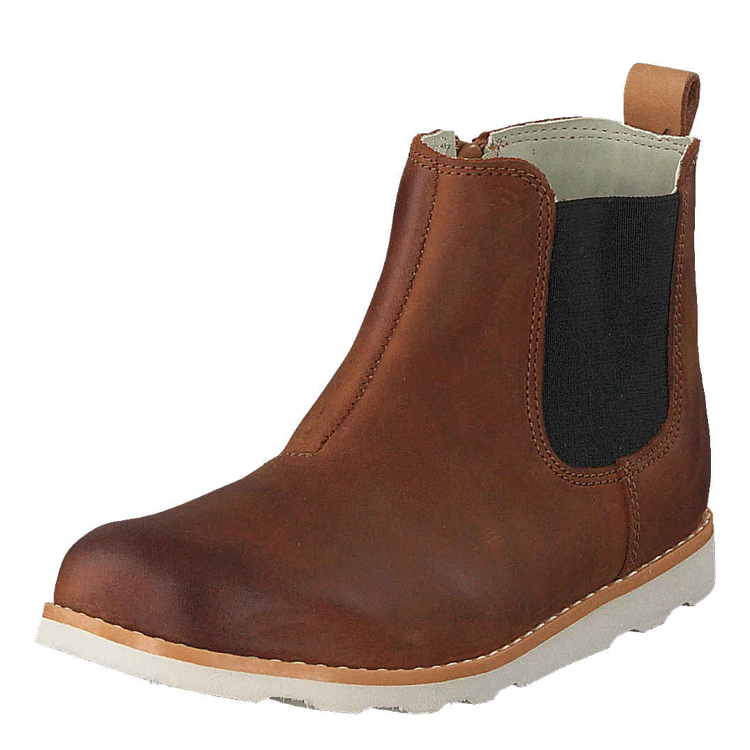 Crown Halo T Tan Leather