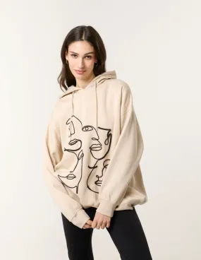 Face Art Hoodie