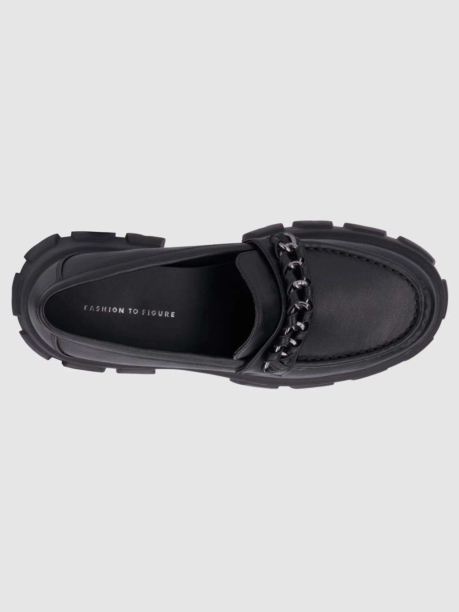 Fashion To Figure - Jazelle Wide Width Lug Sole Loafers