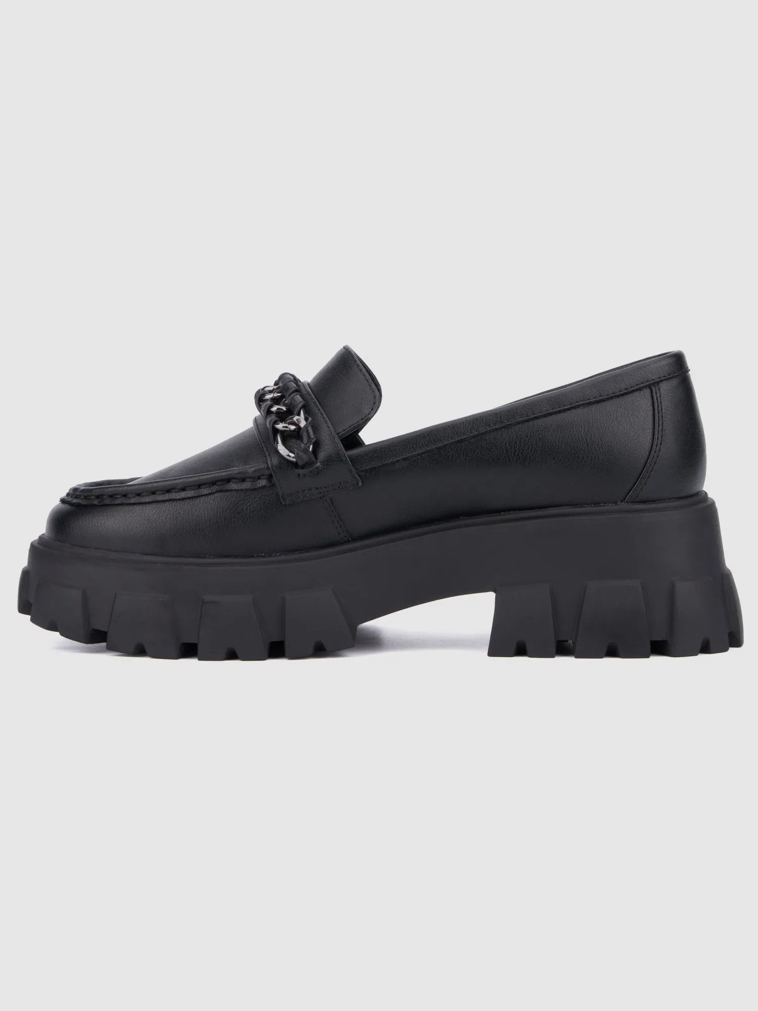 Fashion To Figure - Jazelle Wide Width Lug Sole Loafers