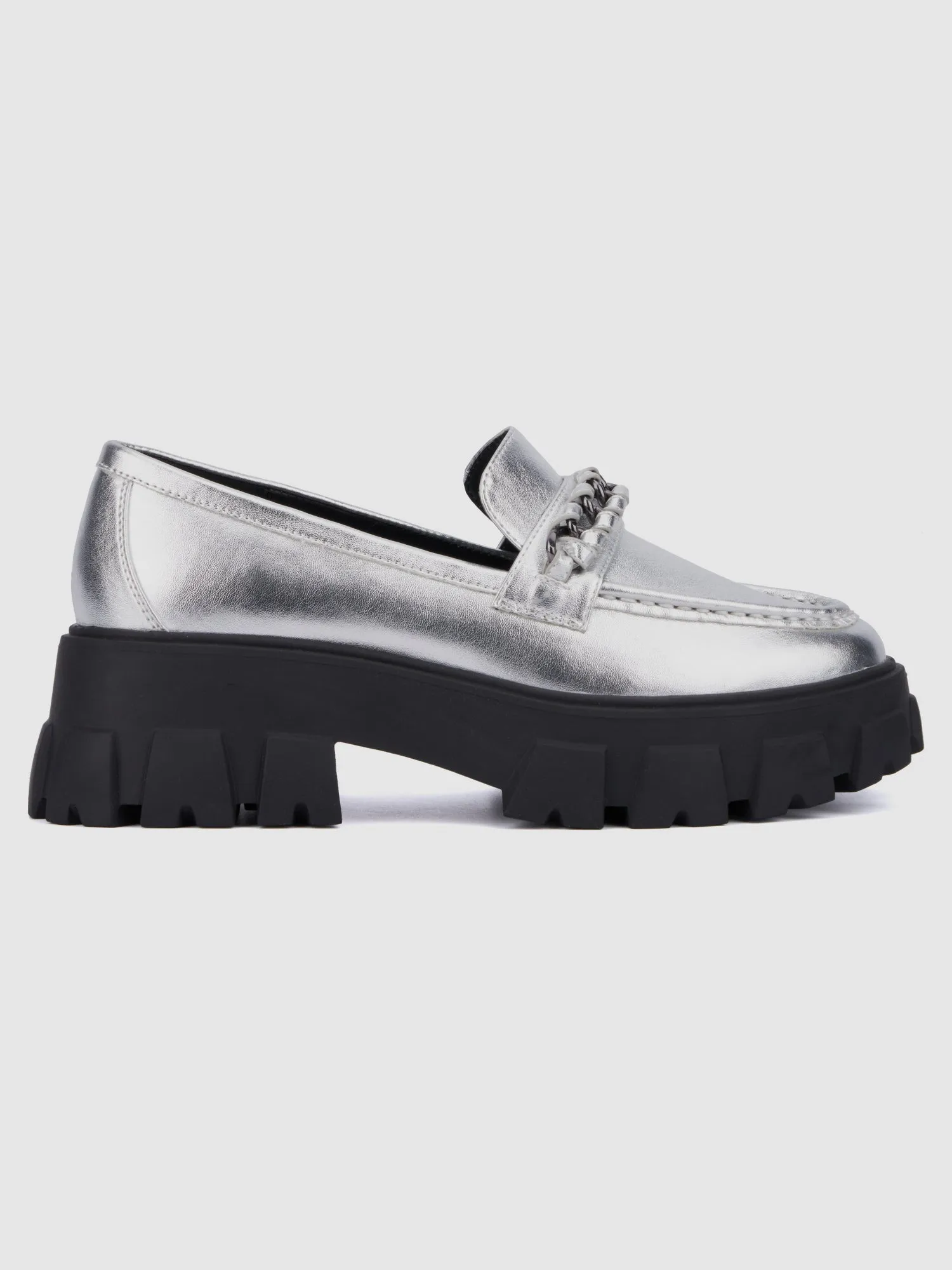 Fashion To Figure - Jazelle Wide Width Lug Sole Loafers