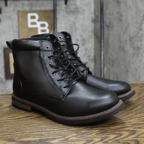 Goodfellow & Co Mens Jeffrey Combat Boots 88097729 Black 9.5