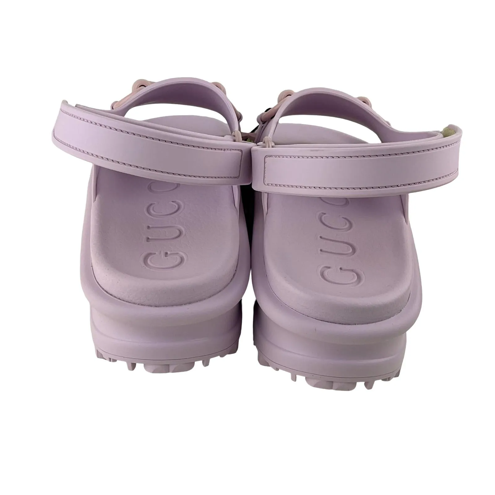 Gucci Women's Horsebit Flatform Sandal 'Light Pink' Size 40