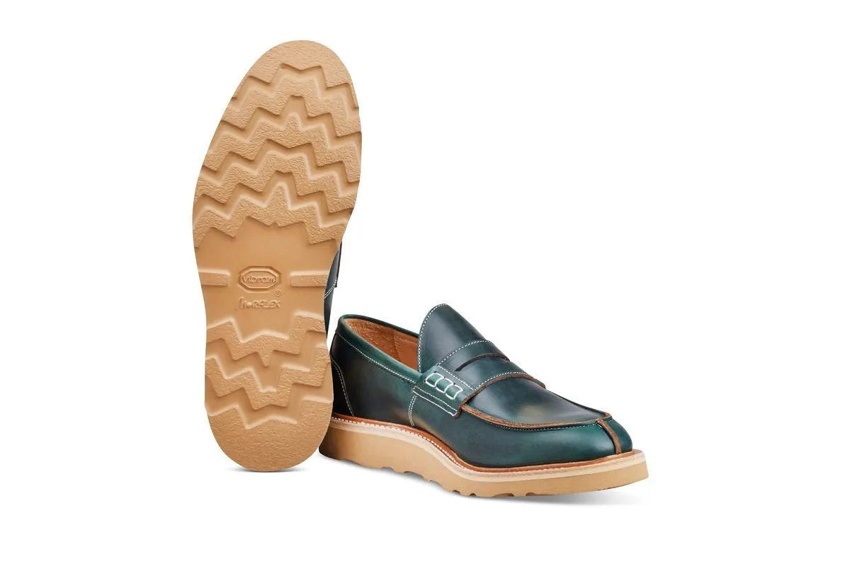 James Penny Loafer - Green Cutter