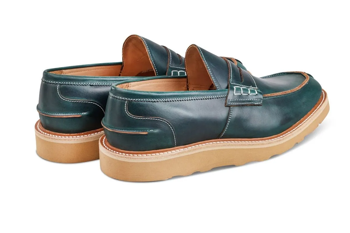 James Penny Loafer - Green Cutter