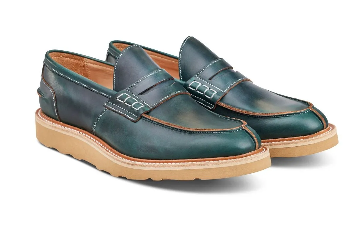 James Penny Loafer - Green Cutter