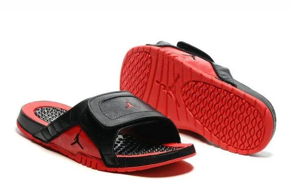 Jordan Hydro 12 Retro Slide Black Red