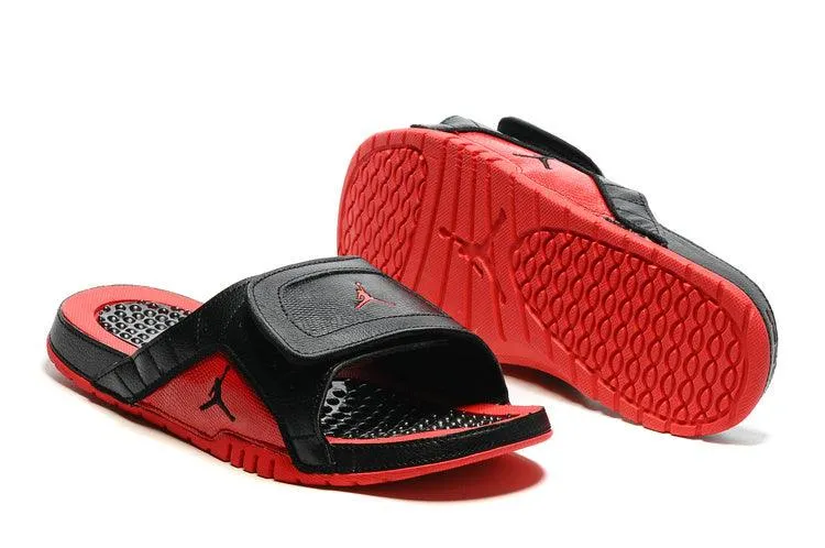 Jordan Hydro 12 Retro Slide Black Red