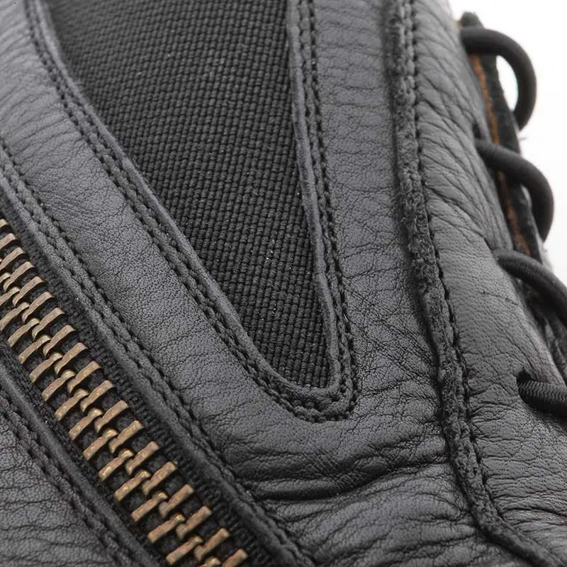 Lace Up Short Boot Meridius