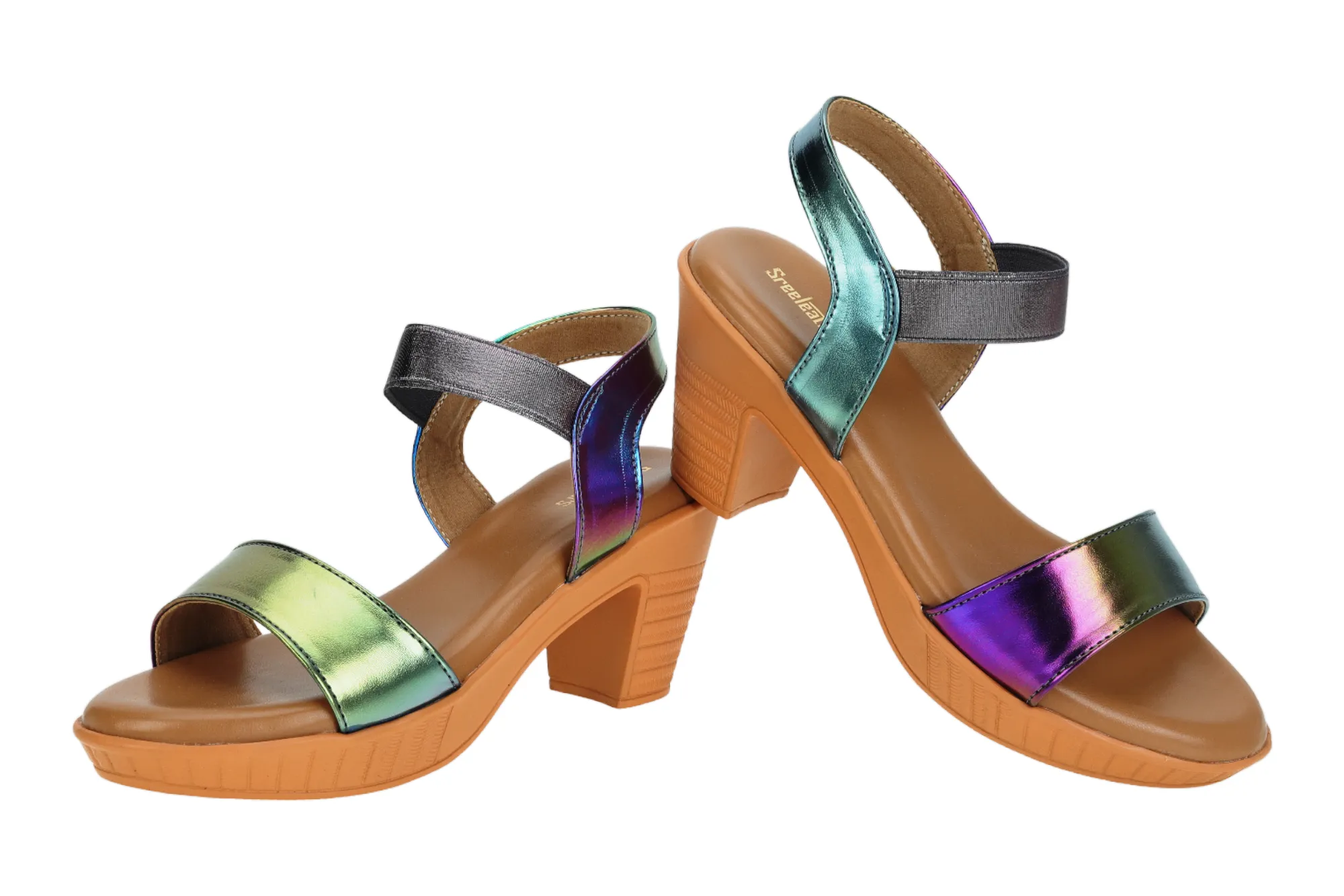Ladies heel sandal 95103