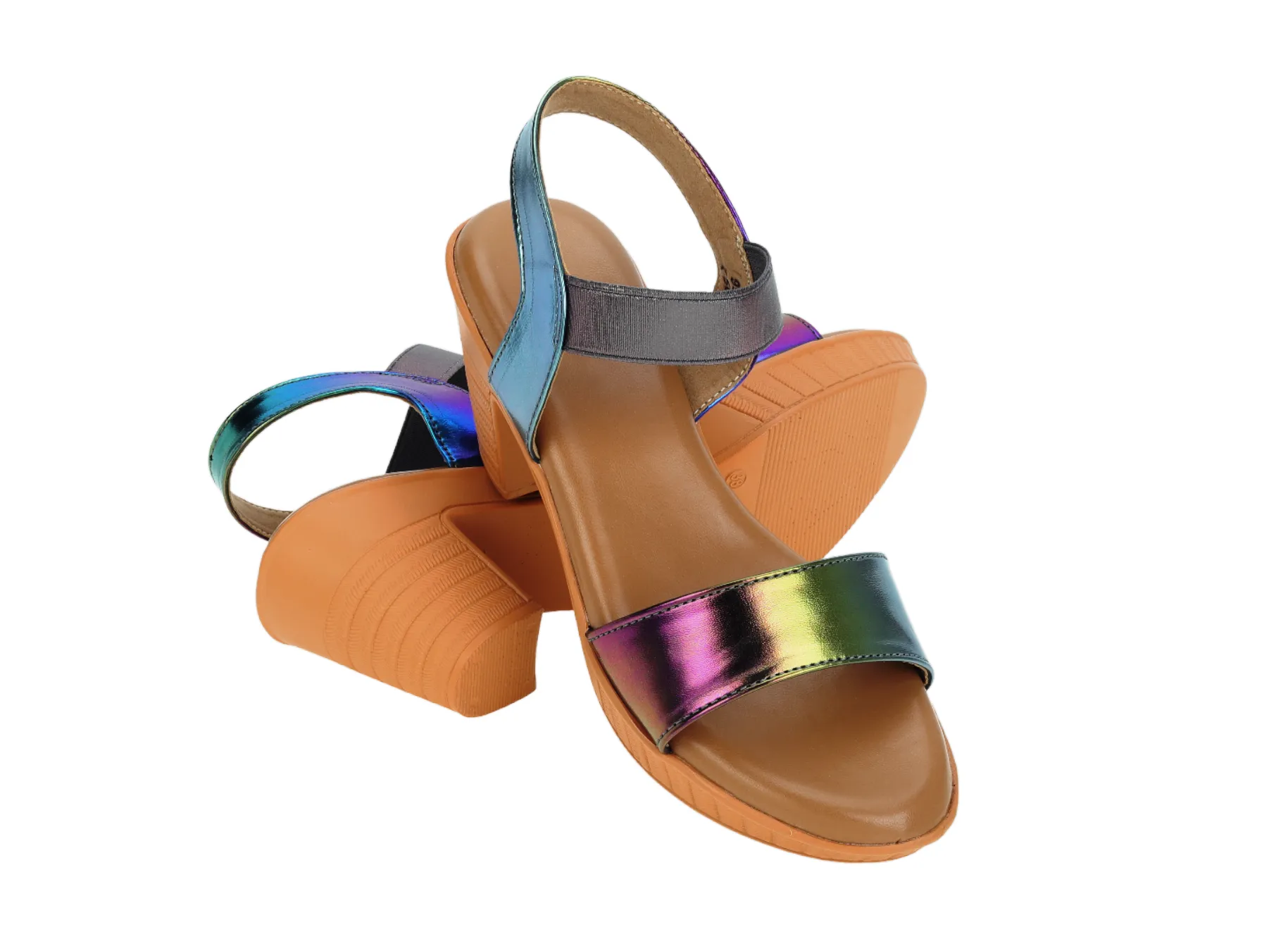 Ladies heel sandal 95103