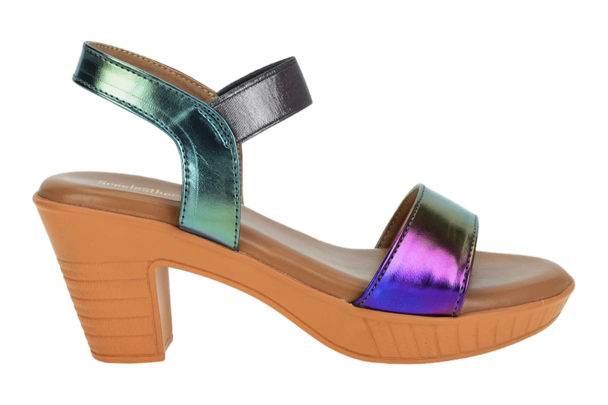 Ladies heel sandal 95103