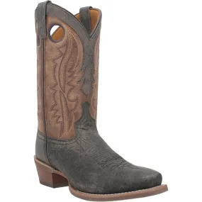 Laredo Mens Walker Grey Leather Western Work Boots 10.5 D