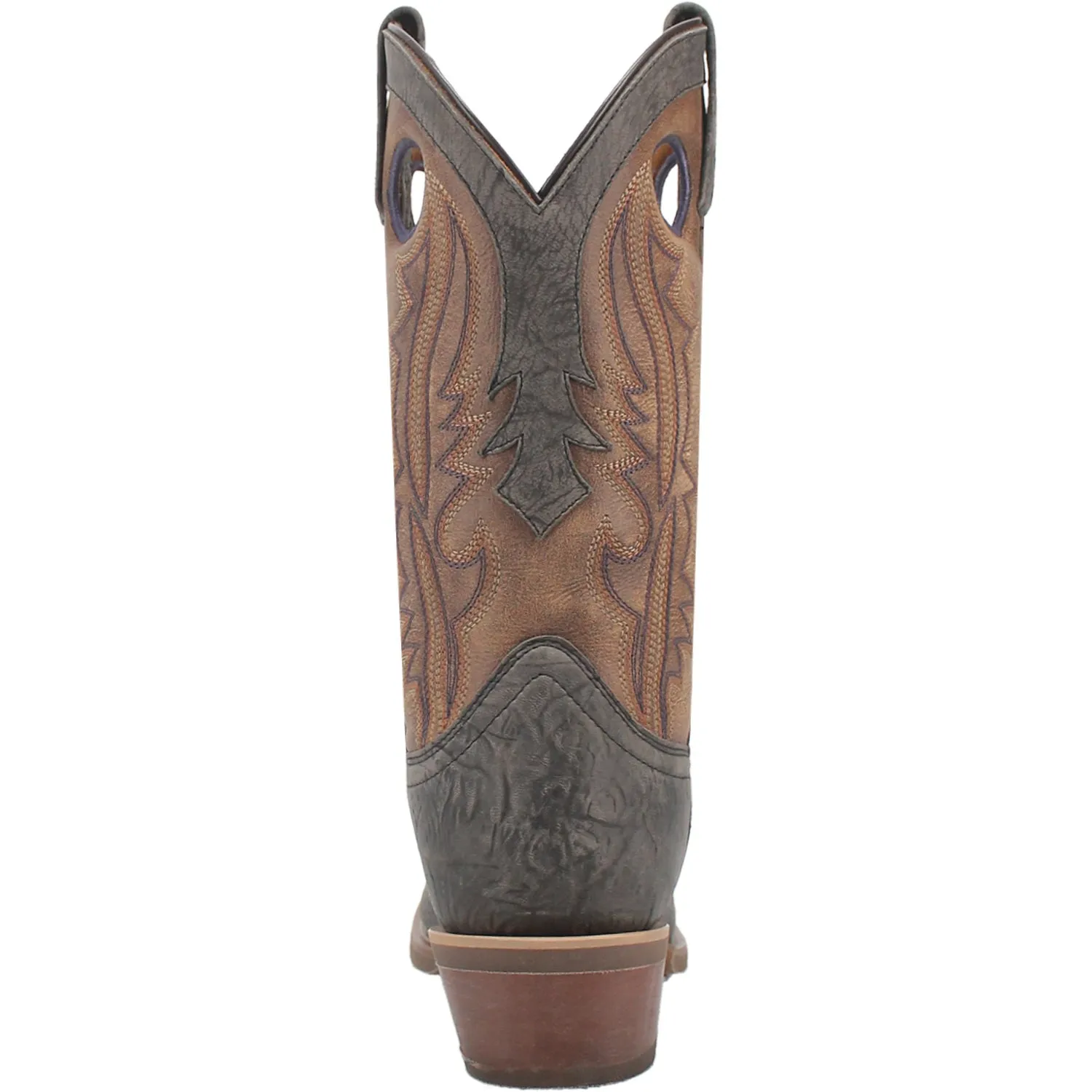 Laredo Mens Walker Grey Leather Western Work Boots 10.5 D