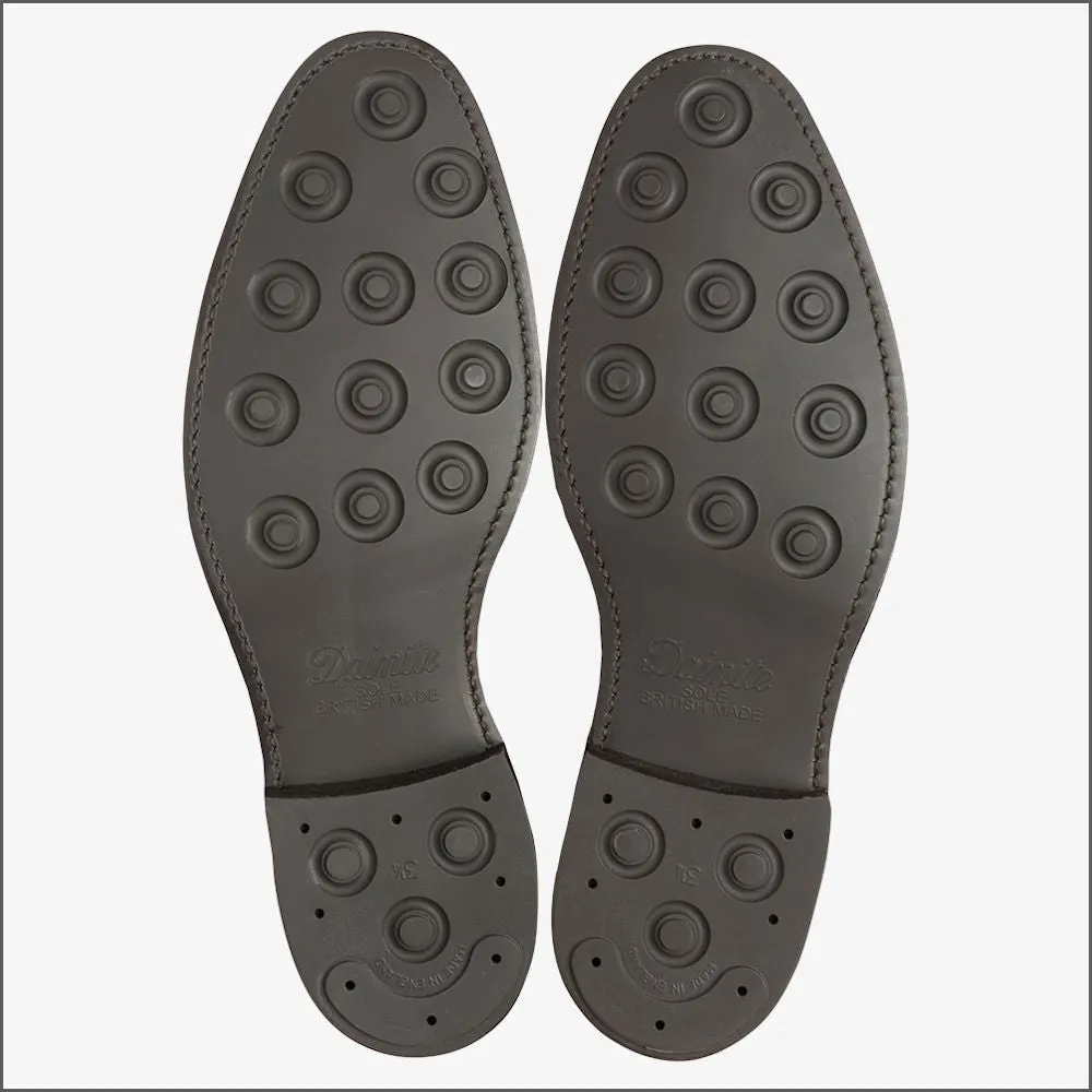 Loake Chatsworth Brown Waxy Rubber Sole@