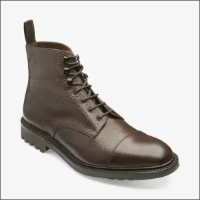 Loake Sedbergh Dark Brown Grain boot@