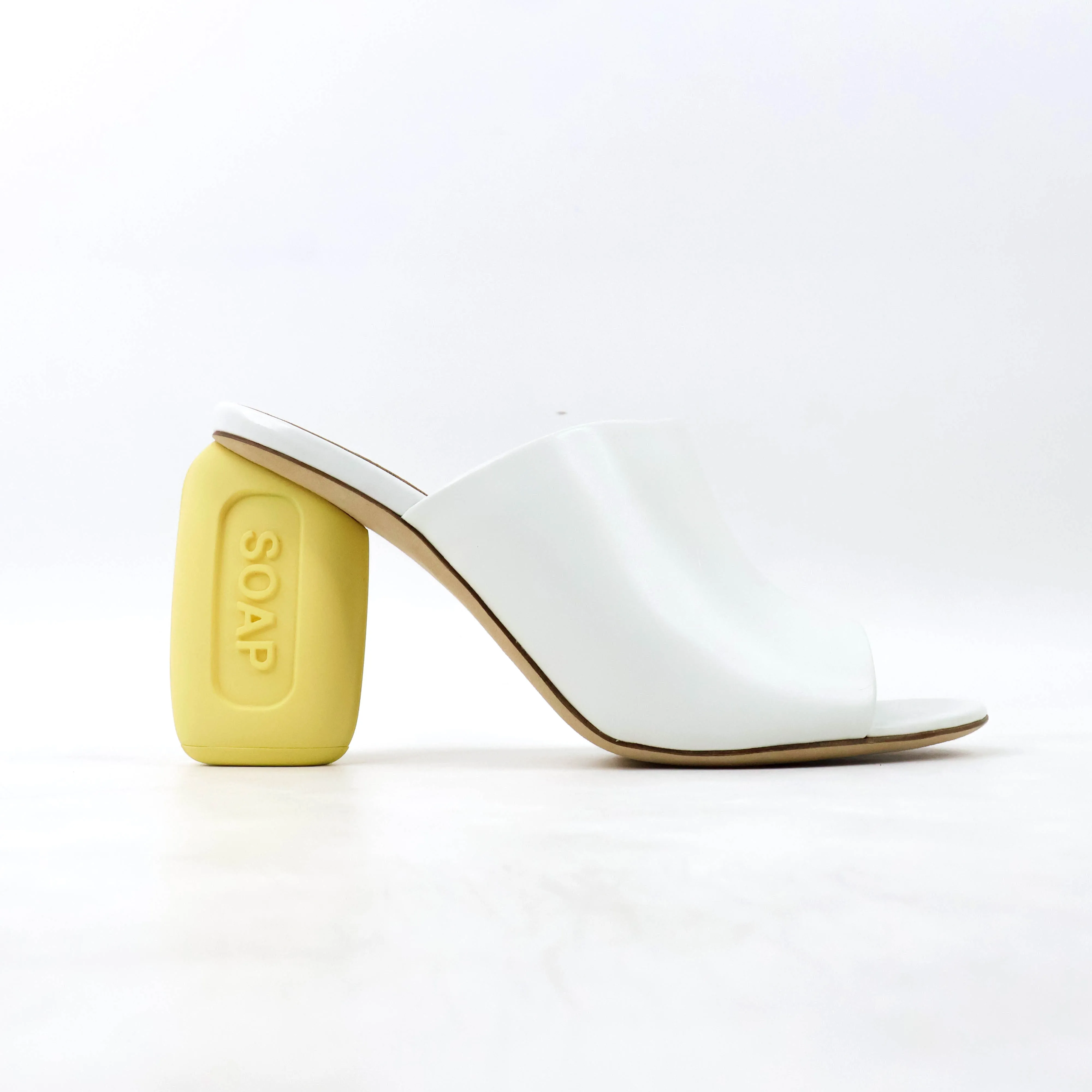 Loewe Heels Mule Soap White 40