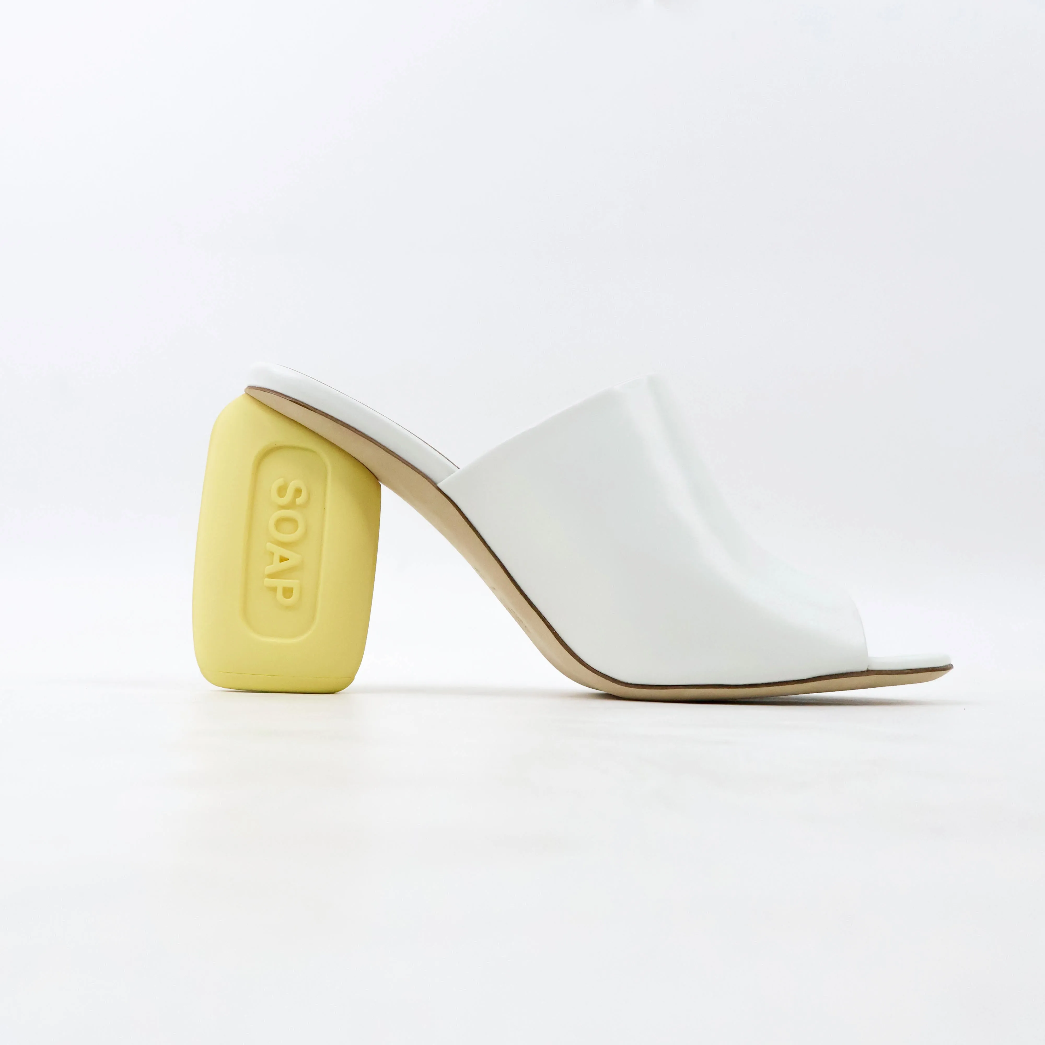 Loewe Heels Mule Soap White 40