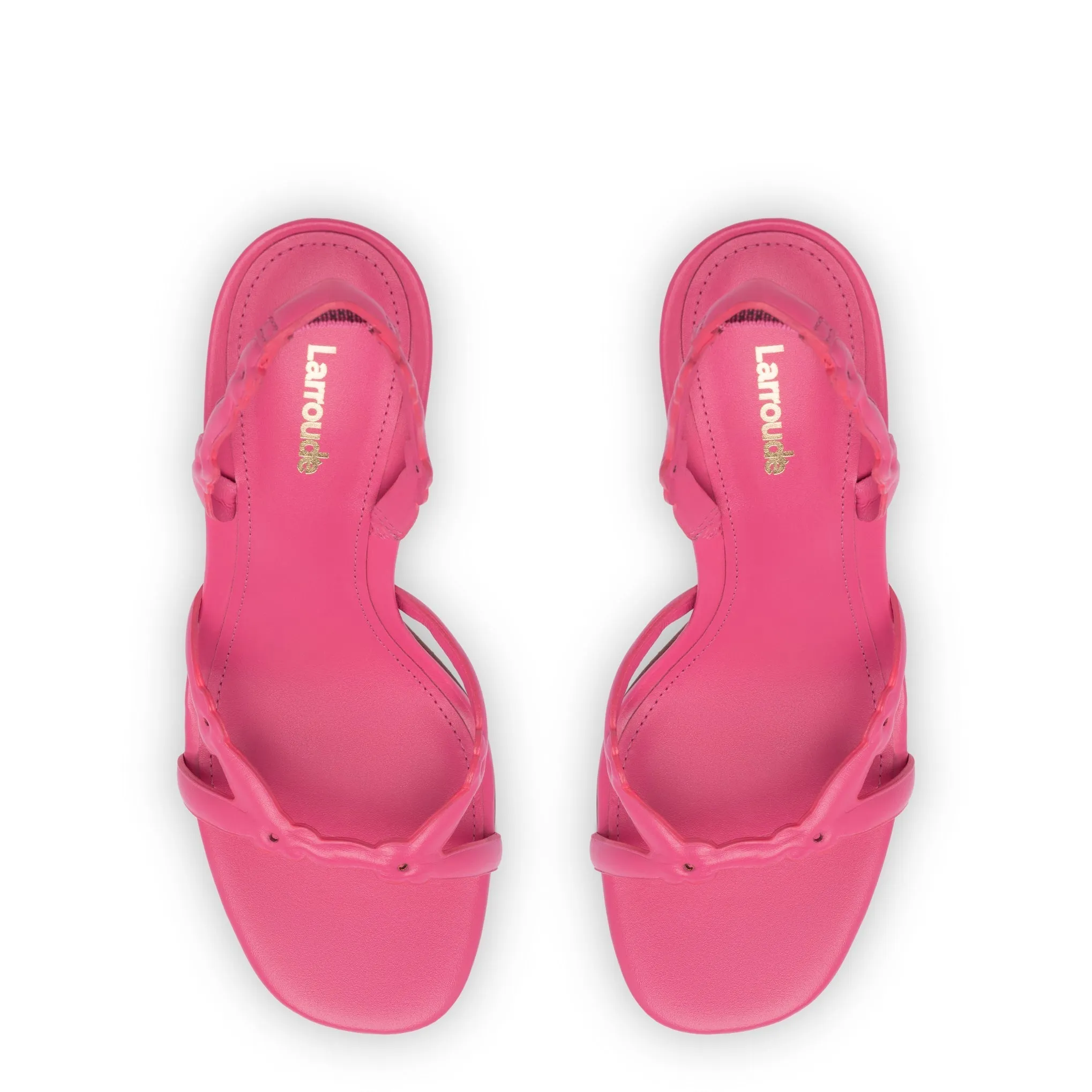 Margherita Sandal In Pink Leather