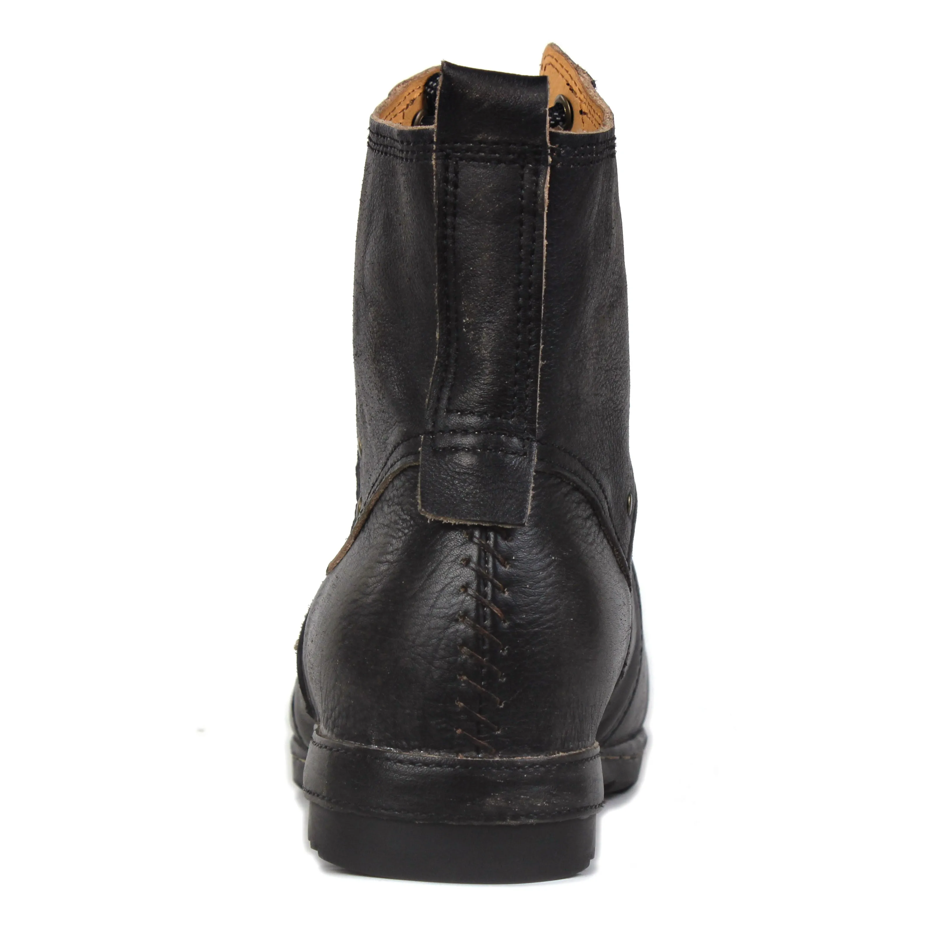 Men's Leather Ankle Boots OSS-6015-6-Retro Brown
