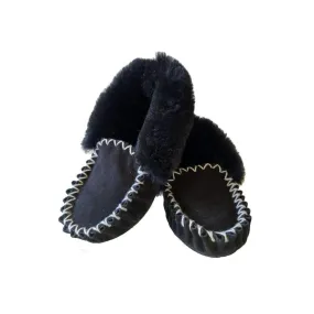 Merino Craft Moccasins  - Black