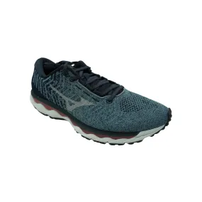 Mizuno Women's Wave Sky Waveknit 3 Running Athletic Shoes Blue Orange Size 11