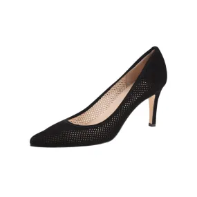 People Black Suede Jon Josef Pumps