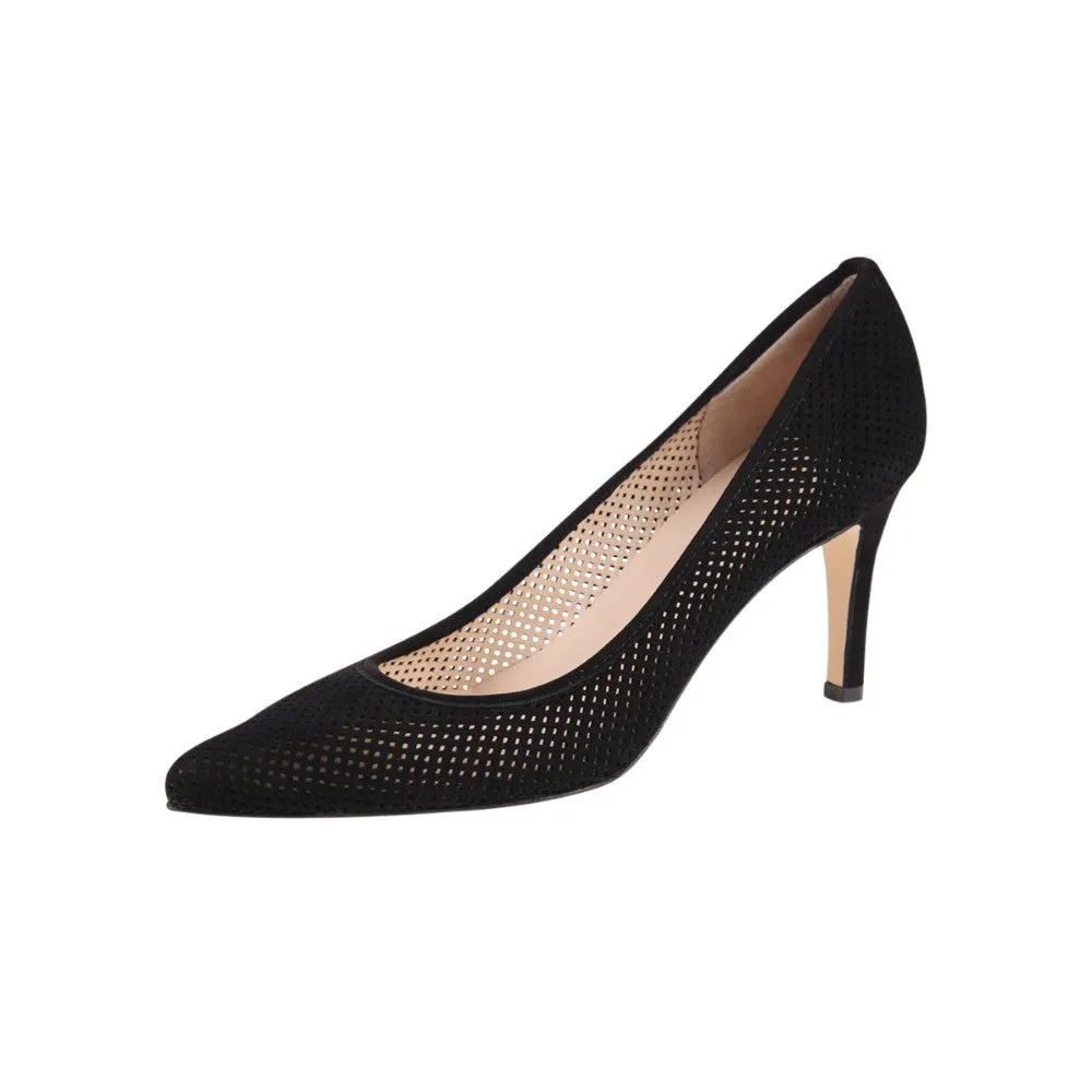 People Black Suede Jon Josef Pumps