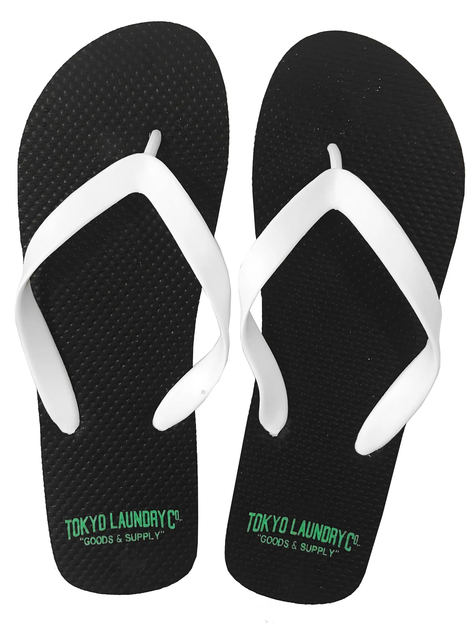 Portola Swim Shorts with Free Matching Flip Flops in Black - Tokyo Laundry