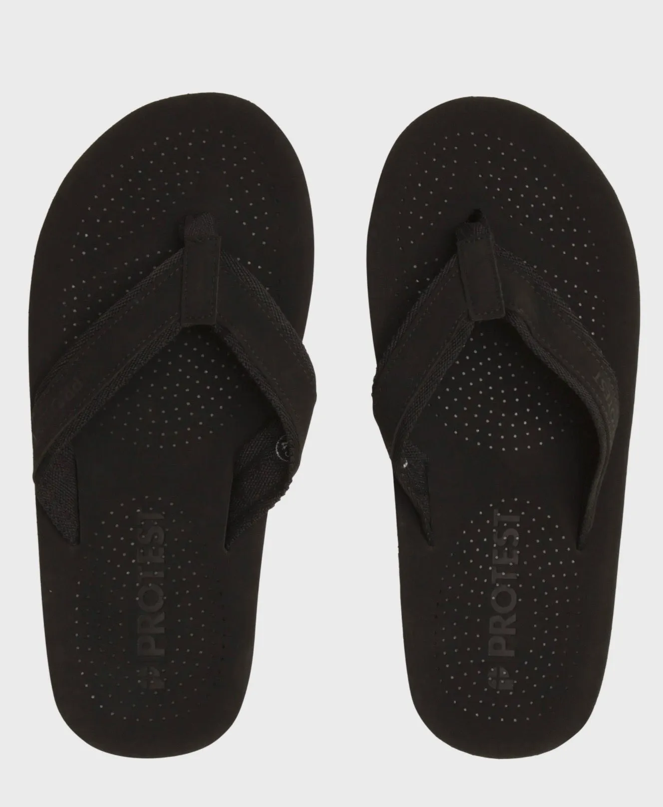 Protest Mens Spice Flip Flops - Black
