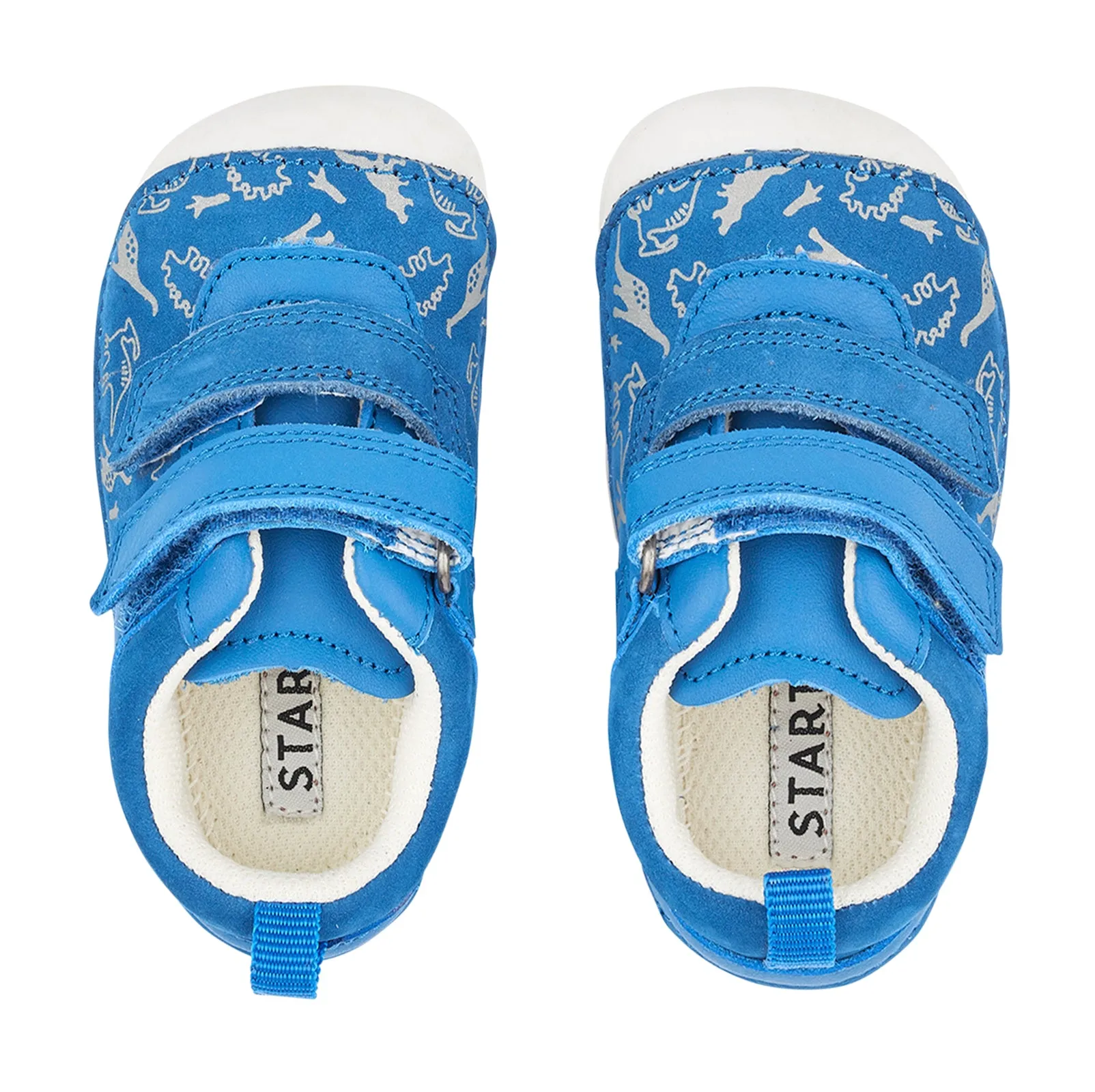 Roar Blue Nubuk Riptape Pre-walker Shoe