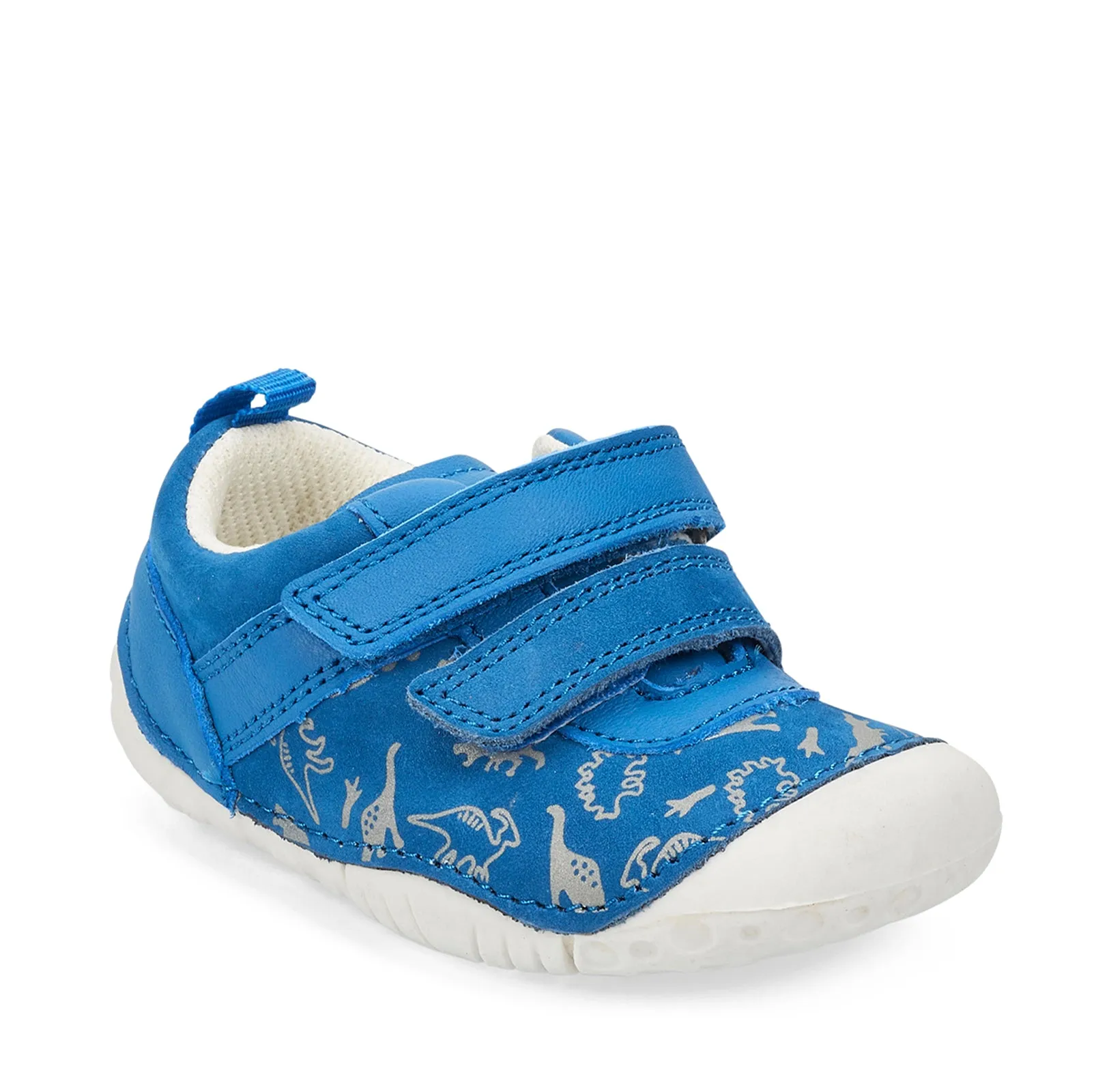 Roar Blue Nubuk Riptape Pre-walker Shoe