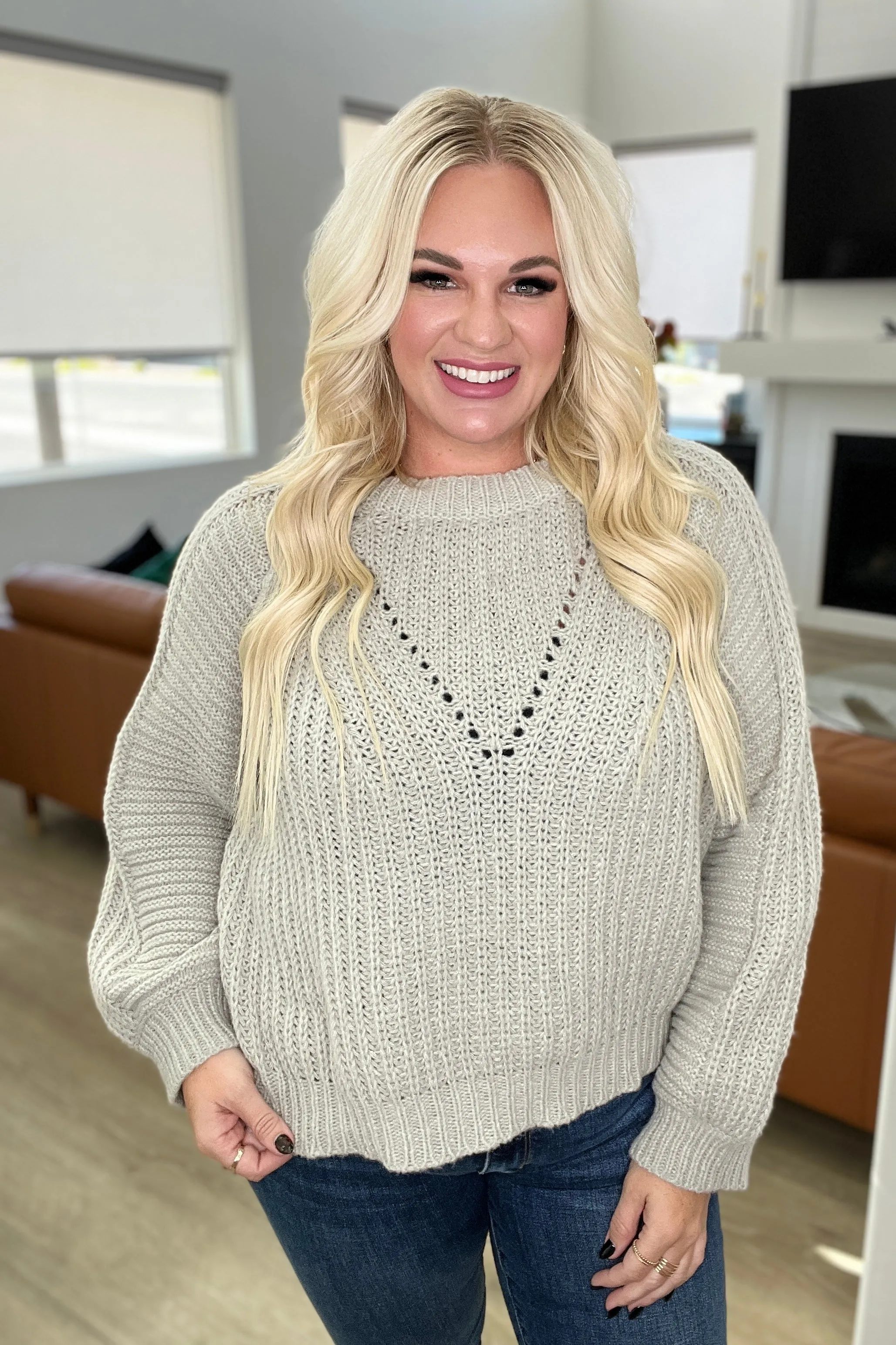 Roll on By Balloon Sleeve Sweater