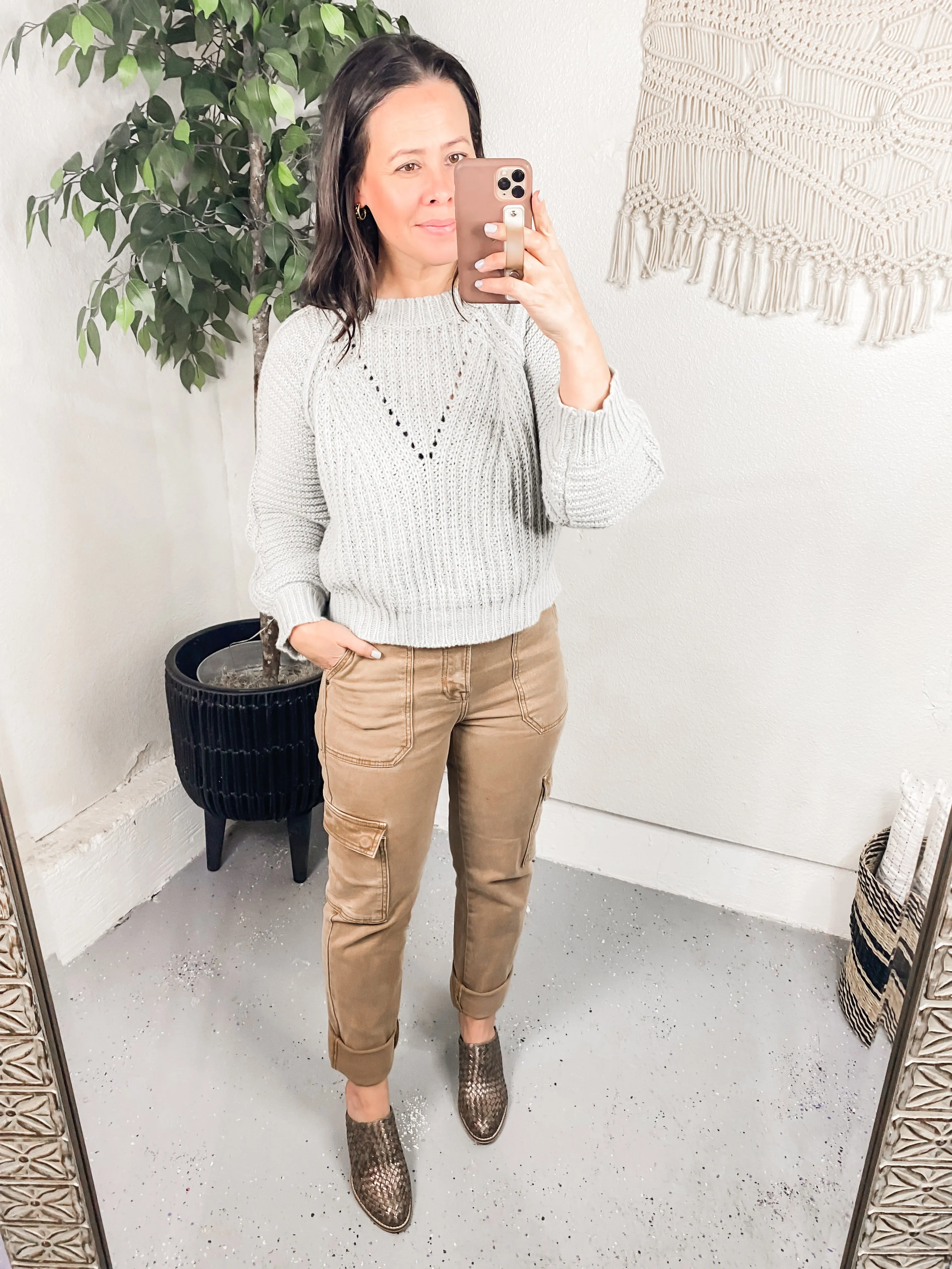 Roll on By Balloon Sleeve Sweater