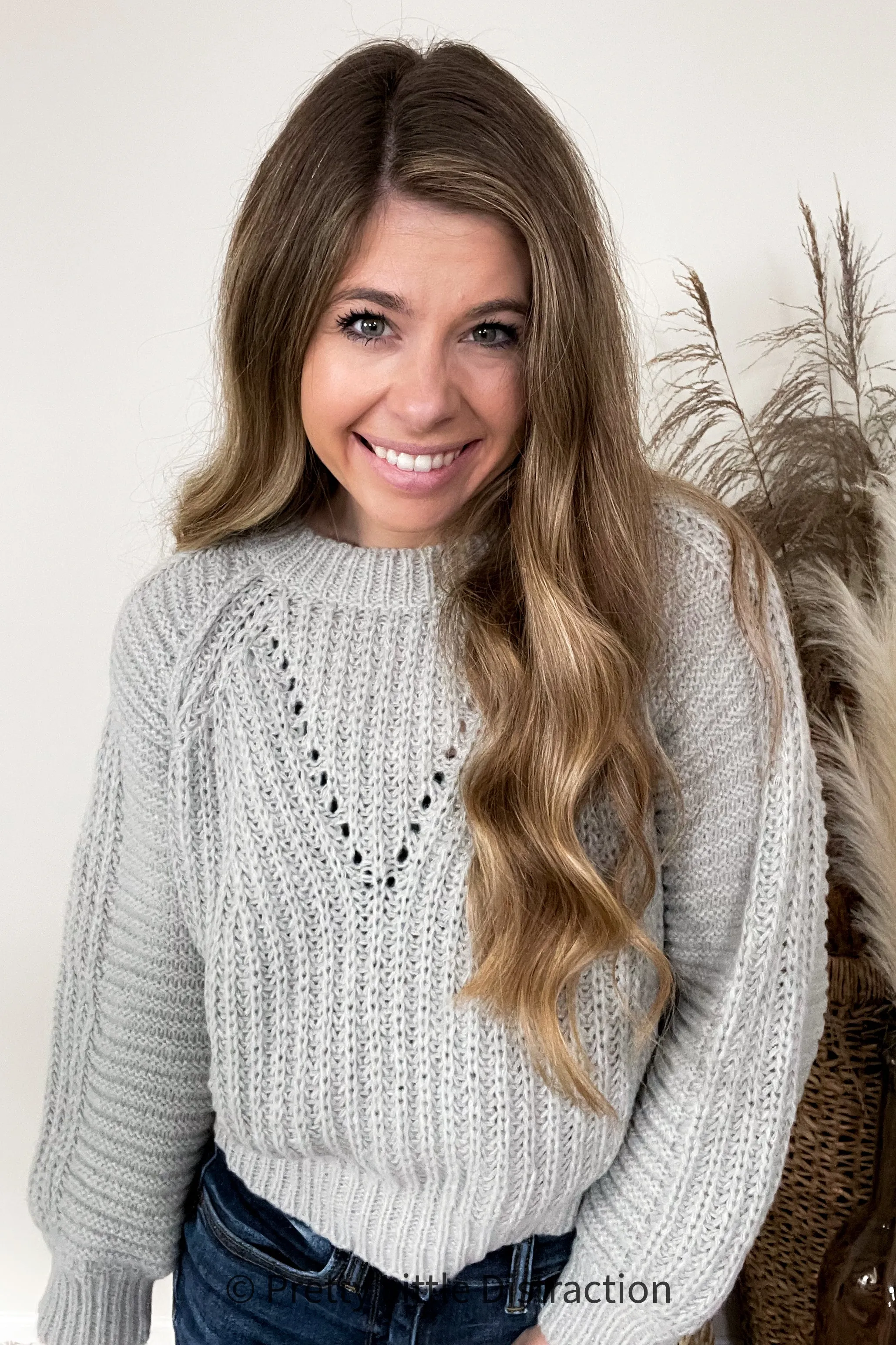 Roll on By Balloon Sleeve Sweater