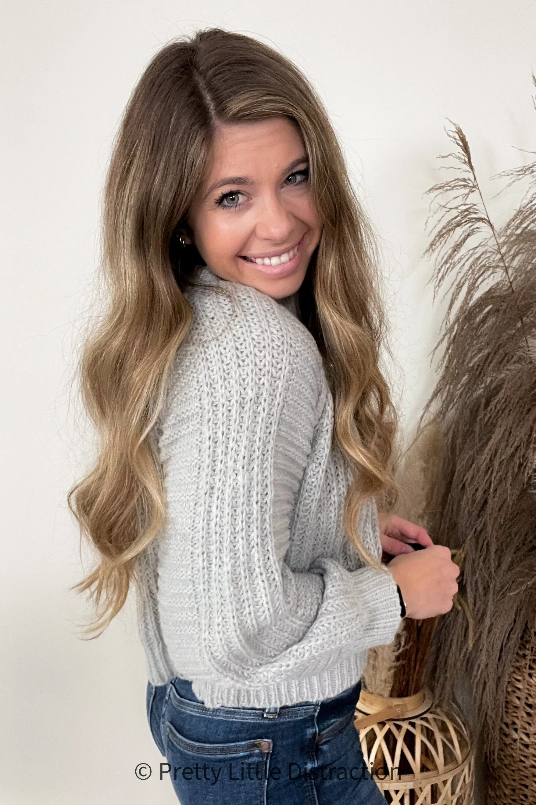 Roll on By Balloon Sleeve Sweater